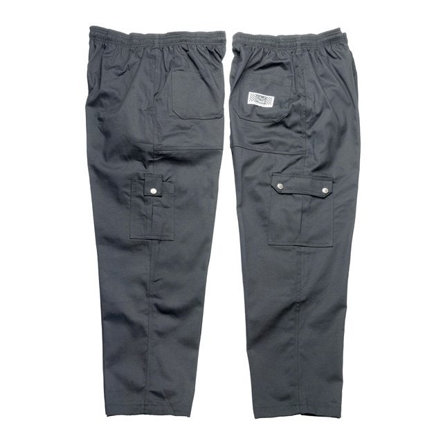 Pants, Cargo Chef, Black, 2X-Large, Poly/Cotton Blend,1 - 1 EACH