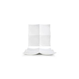 Plates, Origami, 10 Inch, White, Undecorated, Square,6 - 1 COUNT
