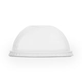 Lids, Dome, 96-Series, Plastic, Clear, with Straw Slot, PLA,20 - 50 COUNT