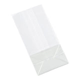 Bags, Heat Sealable Gusset, 3 x 2 x 6.5 Inch, Plastic, Clear, with Paper Inserts,1 - 100 COUNT