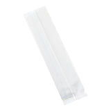 Bags, Heat Sealable Gusset, 2 x 2 x 8.25 Inch, Plastic, Clear,1 - 100 COUNT