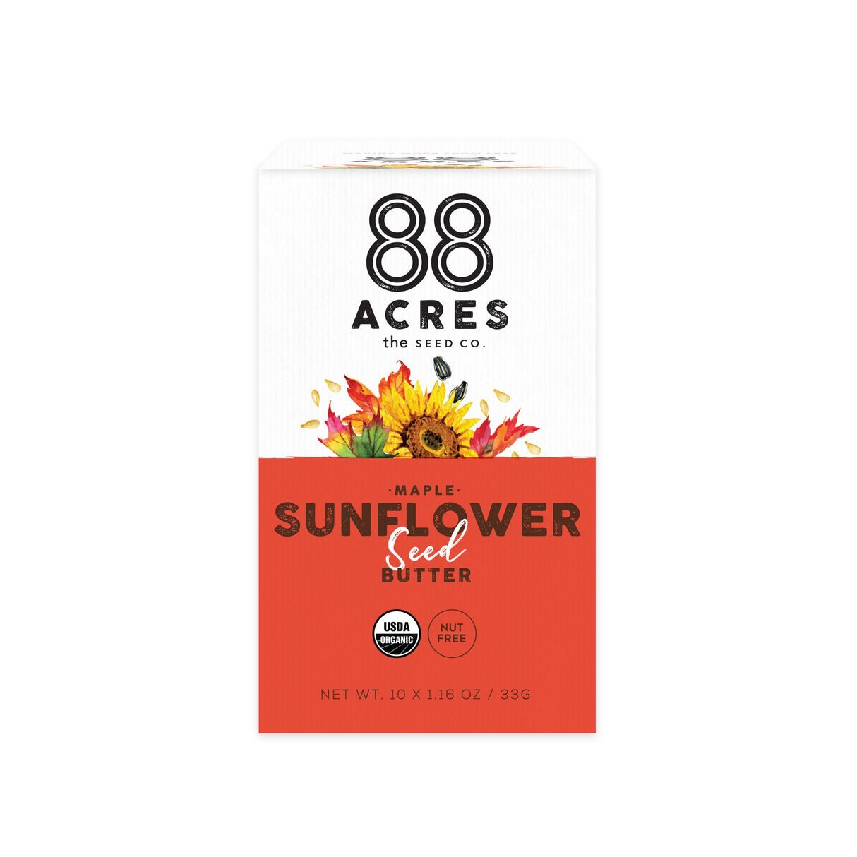Butter, Sunflower Seed, Maple, Pouch,4 - 10 COUNT