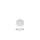 Plates, Porcelain, 6 Inch, Ash, Round,12 - 1 EACH
