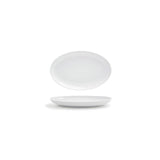 Plates, Porcelain, 11.5 Inch, White, Oval,4 - 1 COUNT
