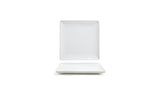 Plates, Mod, 6.5 Inch, White, Square,1 - 12 COUNT