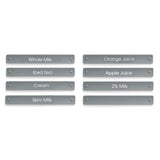 Labels, Beverage Carafe, 5.25 x 0.75 Inch,1 - 8 COUNT