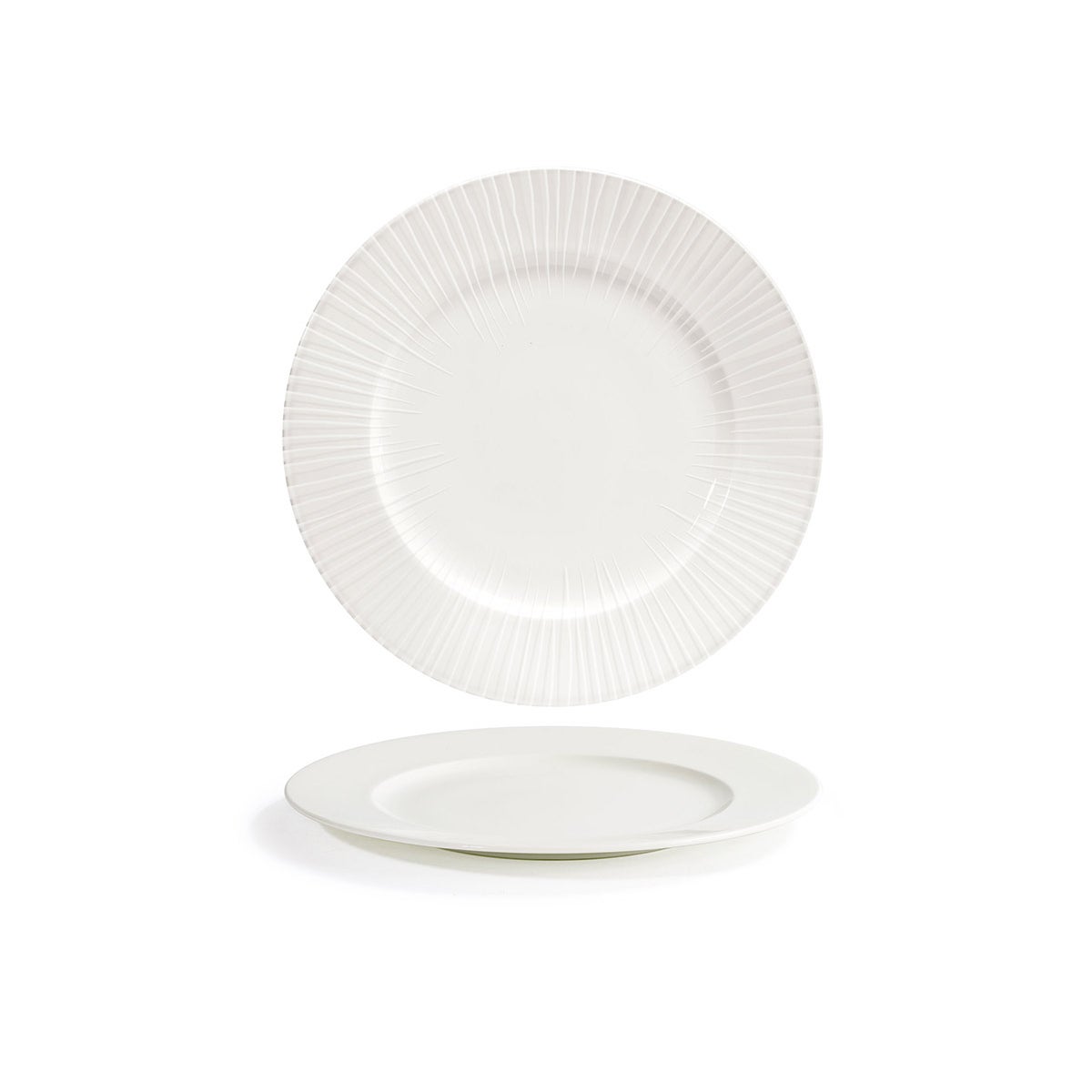 Plates, Focus, 11.5 Inch, White, Round,4 - 1 COUNT