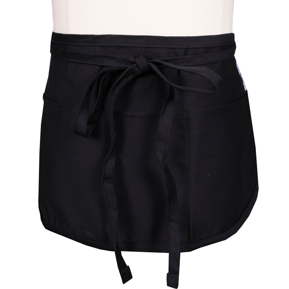 Apron, Waist, Reversible, Black, One Size, Poly/Cotton Blend,1 - 1 EACH