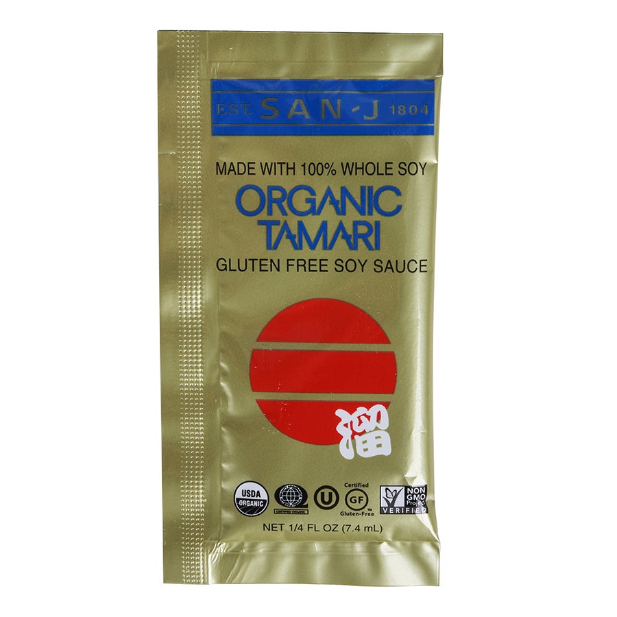 Sauce, Tamari, Shelf Stable, Packets,200 - 0.25 FLUID