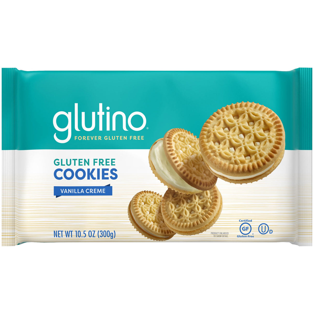 Cookies, Sandwich, Vanilla Creme, Shelf Stable,12 - 10.5 OUNCE
