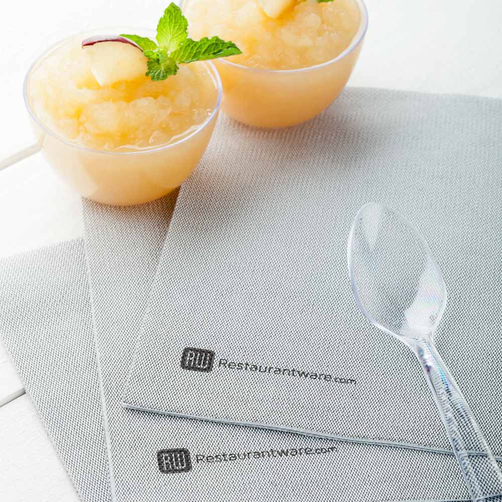 Napkins, Luxenap Air Laid Dinner, Black Denim, 16 x 16 Inch, 16 Linear Inch,1 - 25 COUNT