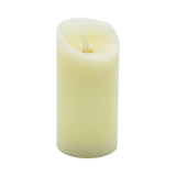 Candles, Pillar, Fire Tek Flameless, 3 x 3 x 6 Inch, Ivory, Wax, Programmable,1 - 10 COUNT
