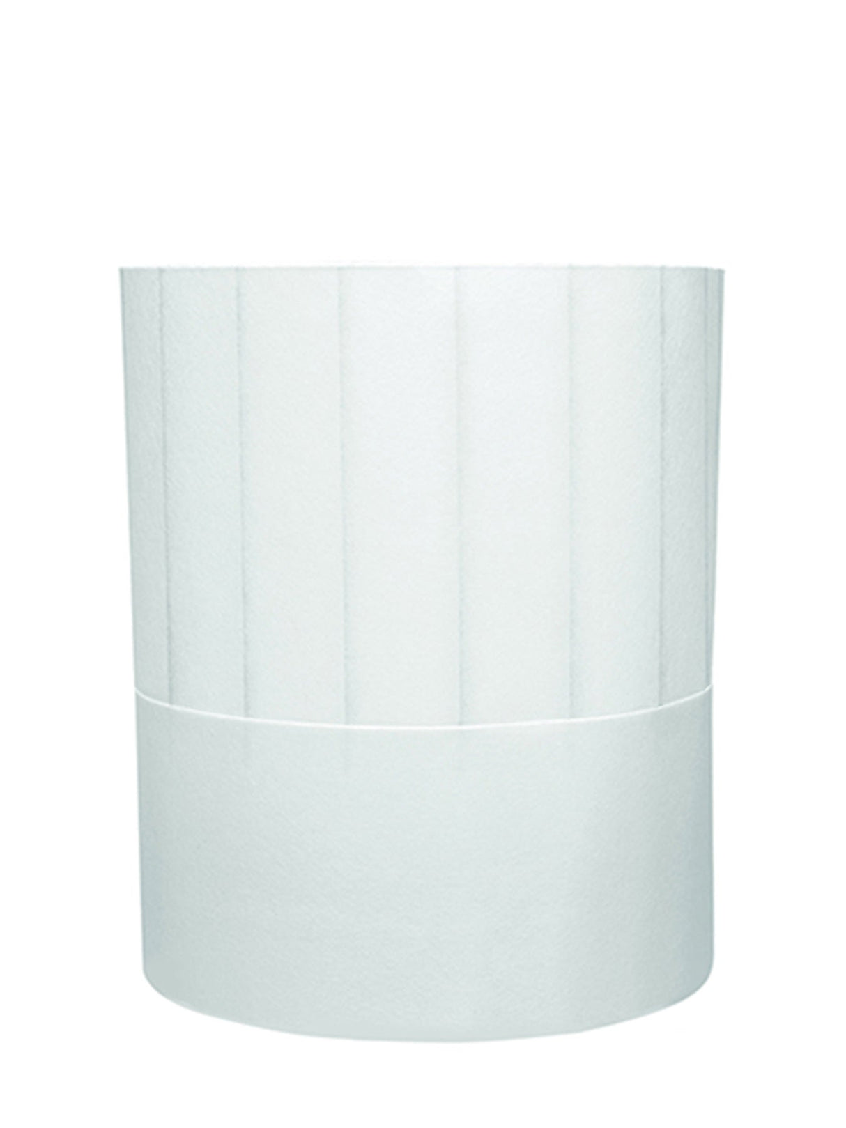 Hats, 7 Inch, Non-Woven Fiber, White Pinstripe, 7 Linear Inch,50 - 1 EACH