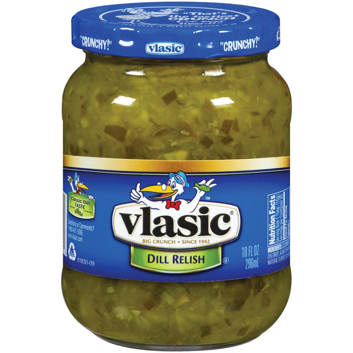 Relish, Dill, Shelf Stable,12 - 10 OUNCE
