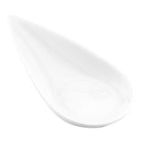 Spoons, Tear Drop Appetizer, Porcelain, 4 Inch, White, 4 Linear Inch,1 - 10 COUNT