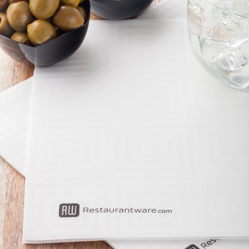 Napkins, Luxenap Air Laid Dinner, Greco White, 16 x 16 Inch, 16 Linear Inch,1 - 25 COUNT