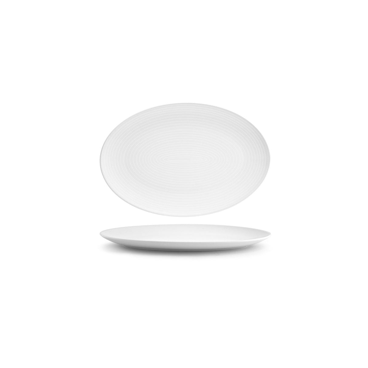 Plates, Coupe, 13 Inch, Oval, 13 Linear Inch,4 - 1 COUNT