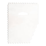 Scraper, Cake, 5-Pattern, 4.8 x 3.8 Inch, Metal, with Assorted Combo Edge,1 - 1 EACH