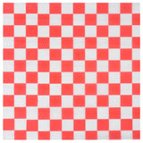 Wraps, Deli, 12 x 12 Inch, Red Checker,6 - 1000 COUNT