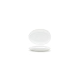 Plates, Porcelain, 10 Inch, White, Oval,4 - 1 COUNT