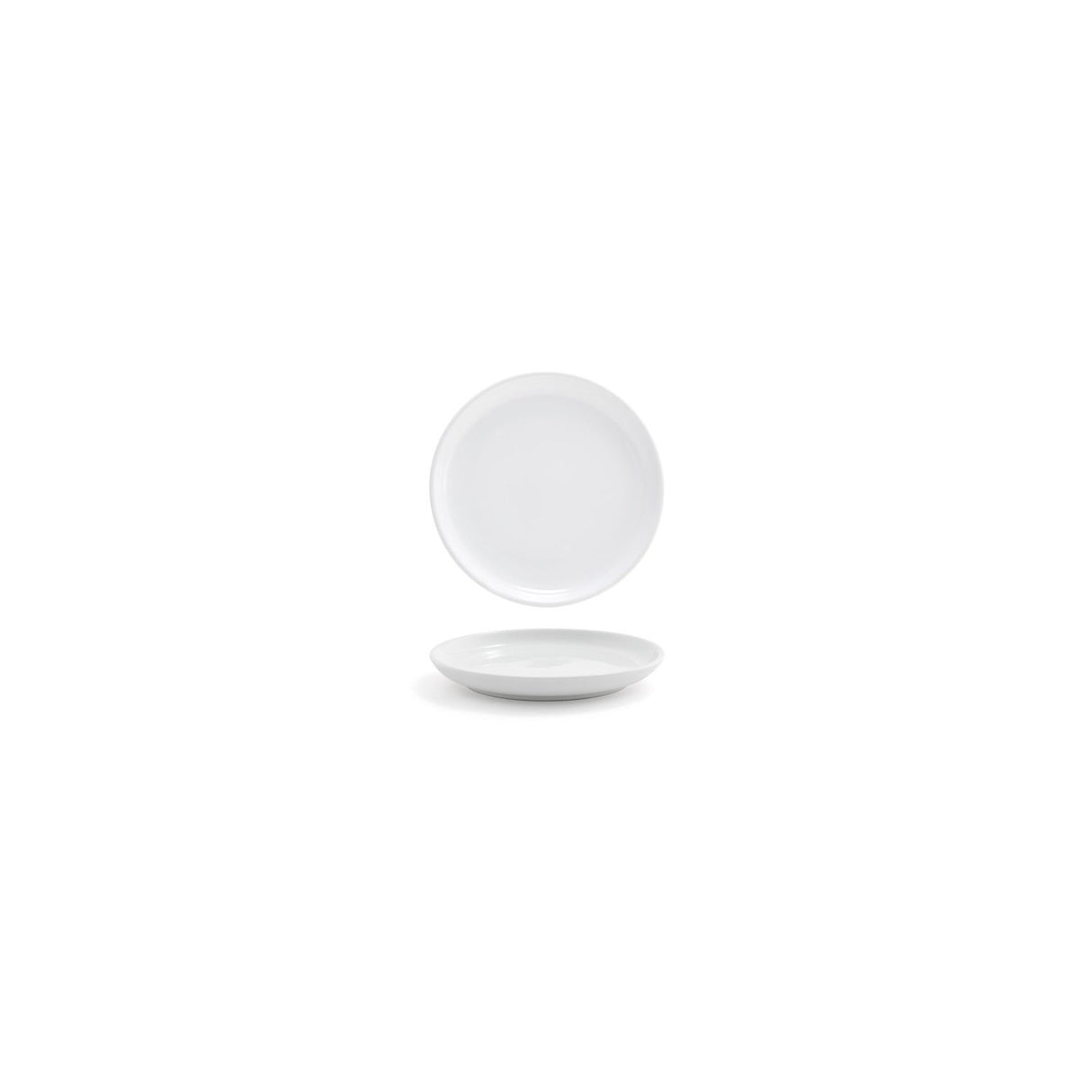 Plates, Harmony, 6.25 x 1 Inch, White, Undecorated,12 - 1 EACH