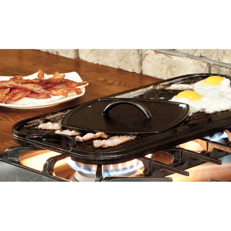Grill Presses, Flat, 8.25 Inch, Pre-Seasoned, Cast Iron,3 - 1 EACH