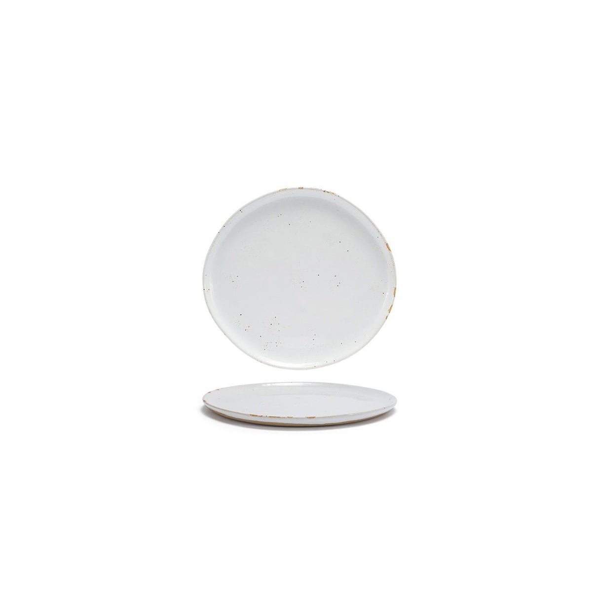 Plates, Porcelain, 11 Inch, Ash, Round,4 - 1 COUNT