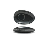 Saucers, Porcelain, 7 Inch, Mussel, Oval,12 - 1 EACH