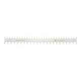 Comb, Decorating, 4 & 5 Millimeter, 19.75 x 2 Inch, Stainless Steel, Semicircle & Double-Sided,1 - 1 EACH