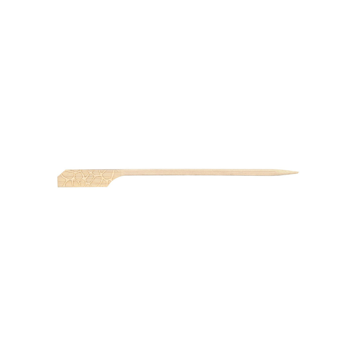 Picks, Paddle, 5 Inch, Bamboo, Natural,12 - 1 EACH