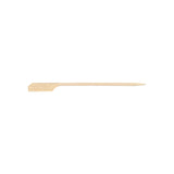 Picks, Paddle, 5 Inch, Bamboo, Natural,12 - 1 EACH