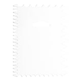 Scraper, Cake, 4-Pattern, 4.8 x 3.8 Inch, Metal, with Wave & Wide Tooth Edge,1 - 1 EACH