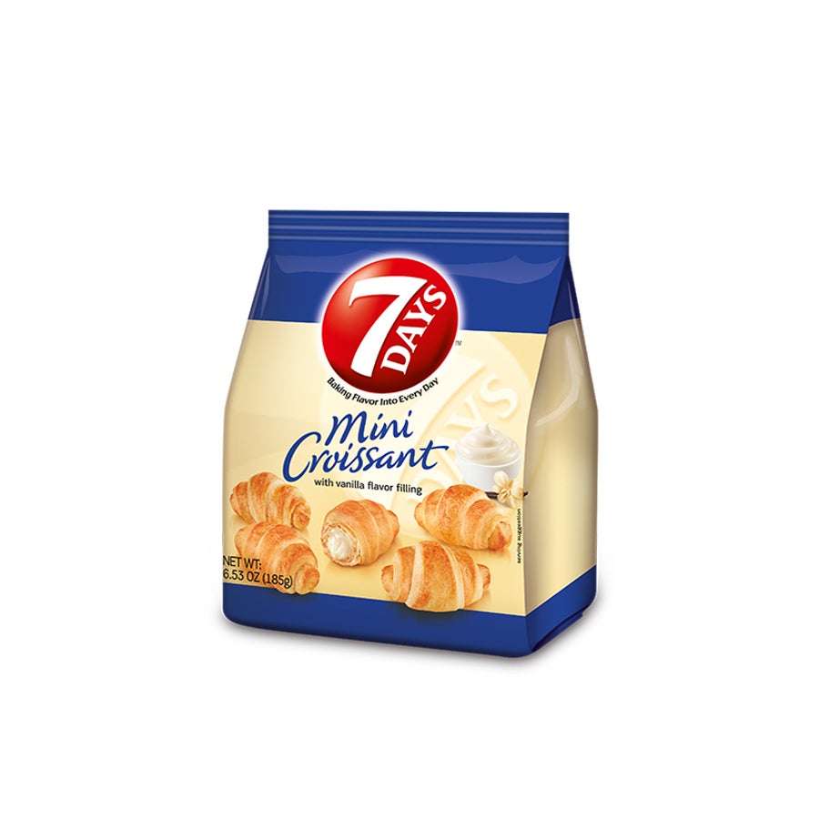Croissants, Vanilla, Mini, Shelf-Stable,8 - 6.53 OUNCE