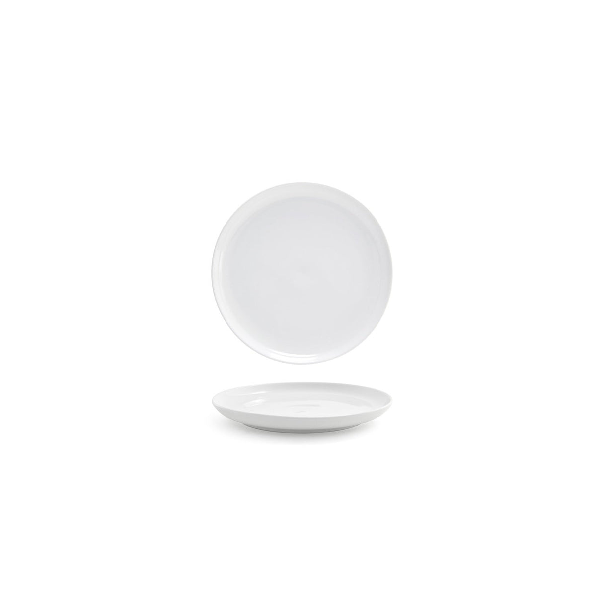 Plates, Porcelain, 9 Inch, White, Round,6 - 1 COUNT