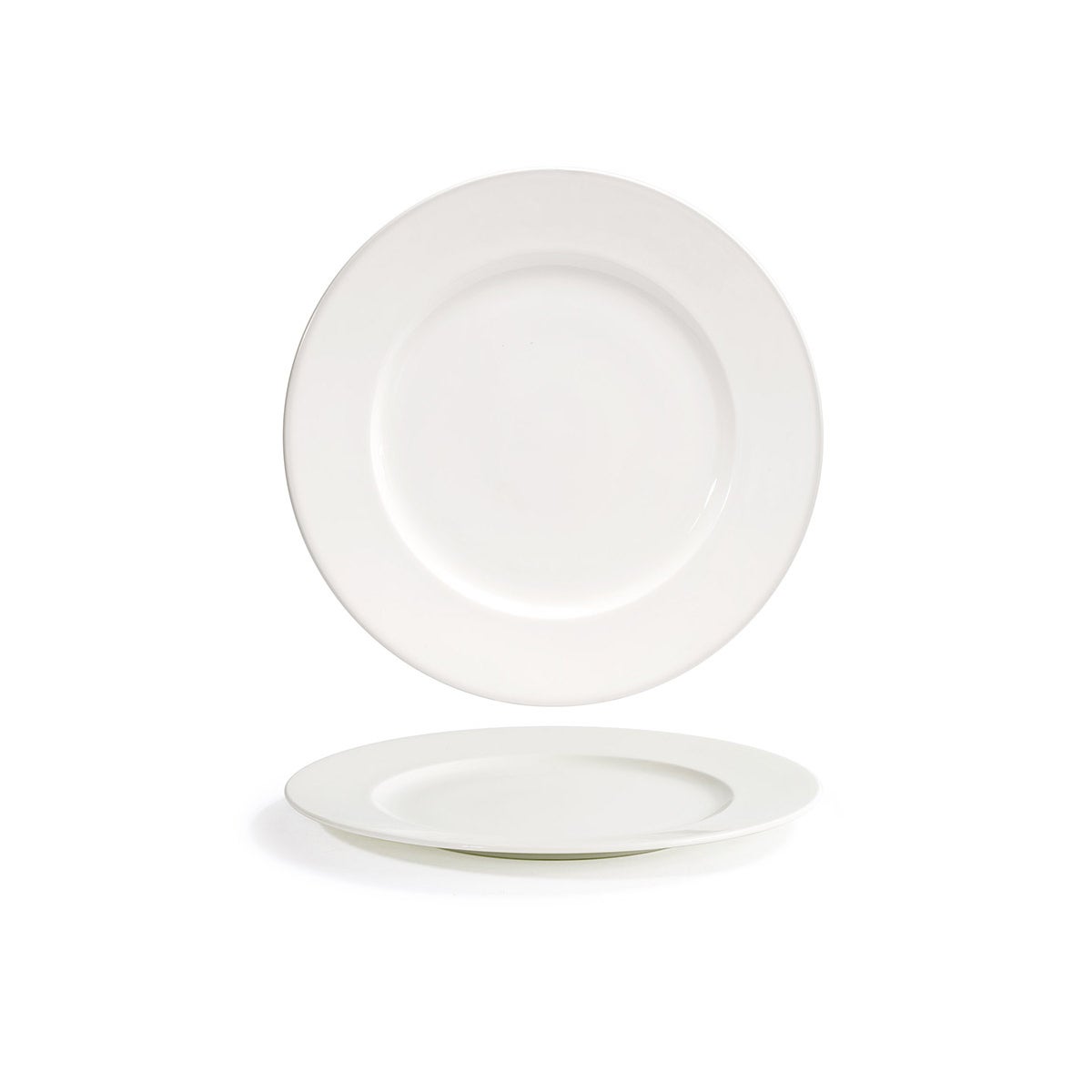 Plates, 11.5 Inch, White, Round,4 - 1 COUNT