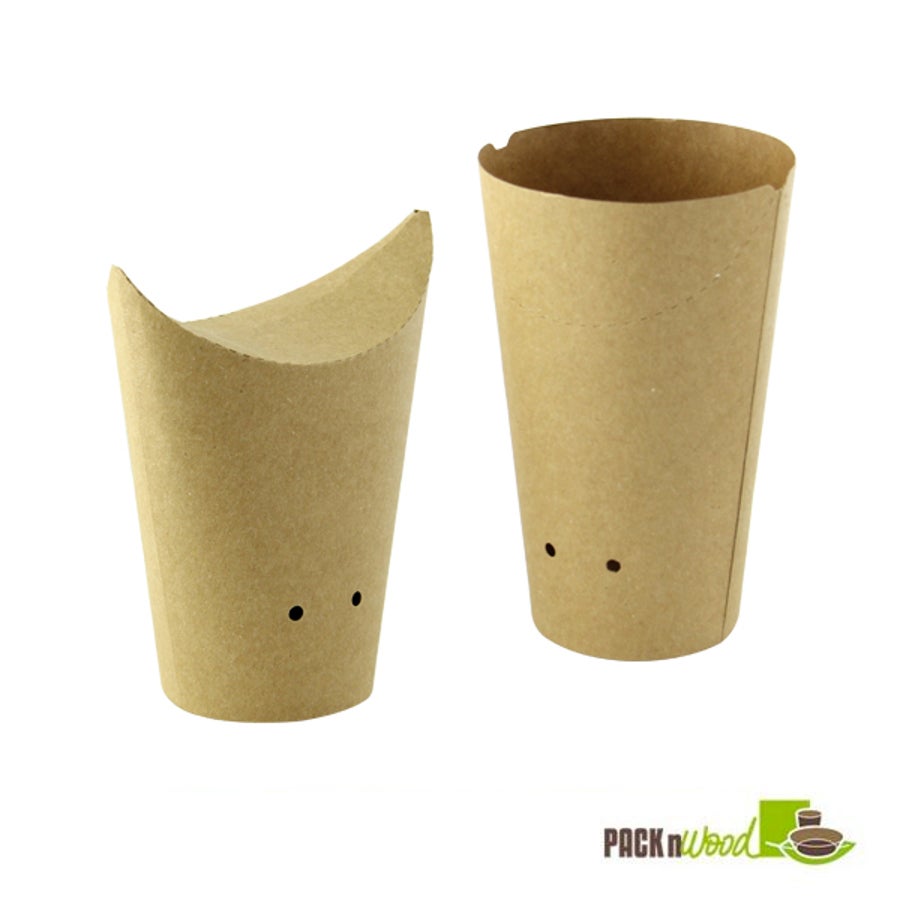 Cups, Snack, 9 Ounce, Paper, Kraft, 8 Ounce,20 - 50 COUNT