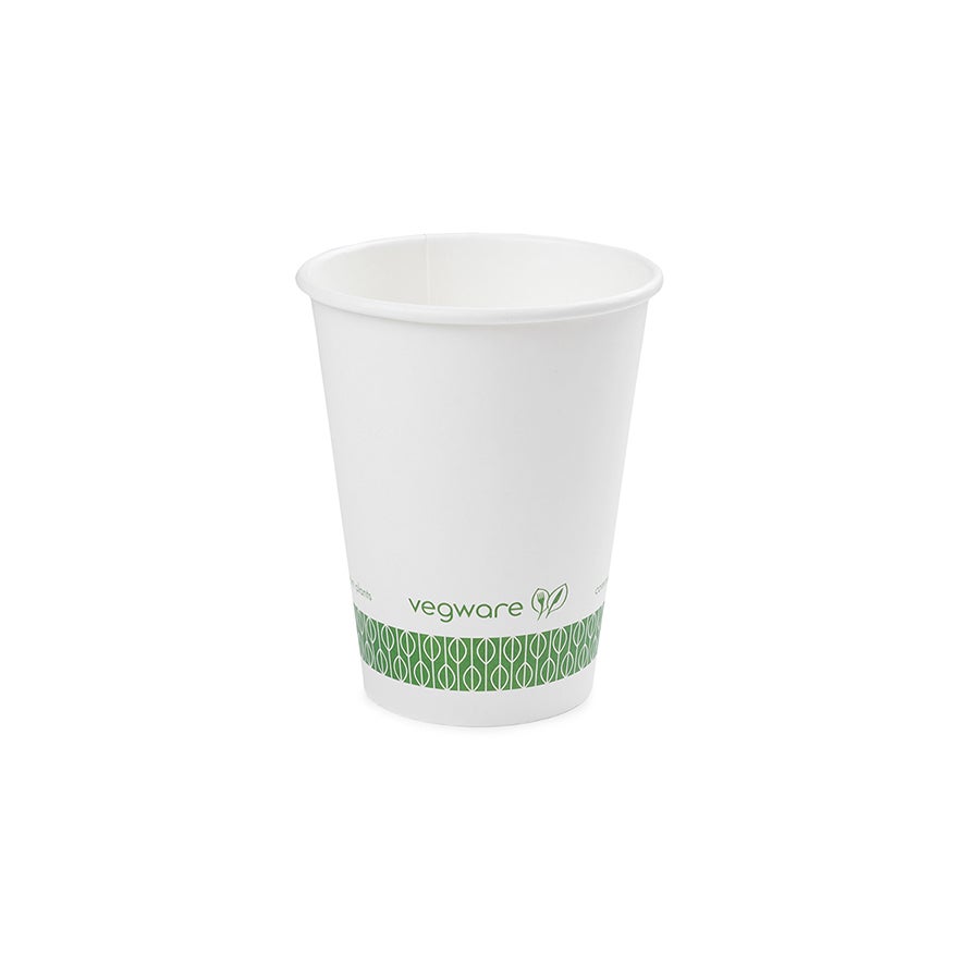Cups, Hot, 12 Ounce, Paper, White, PLA-Lined,20 - 50 COUNT
