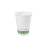 Cups, Hot, 12 Ounce, Paper, White, PLA-Lined,20 - 50 COUNT