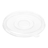 Lids, Flat, Pulp Tek, Plastic, Clear, 5.5 Inch, Fits 12 Ounce Sugarcane Salad Bowls,1 - 100 COUNT
