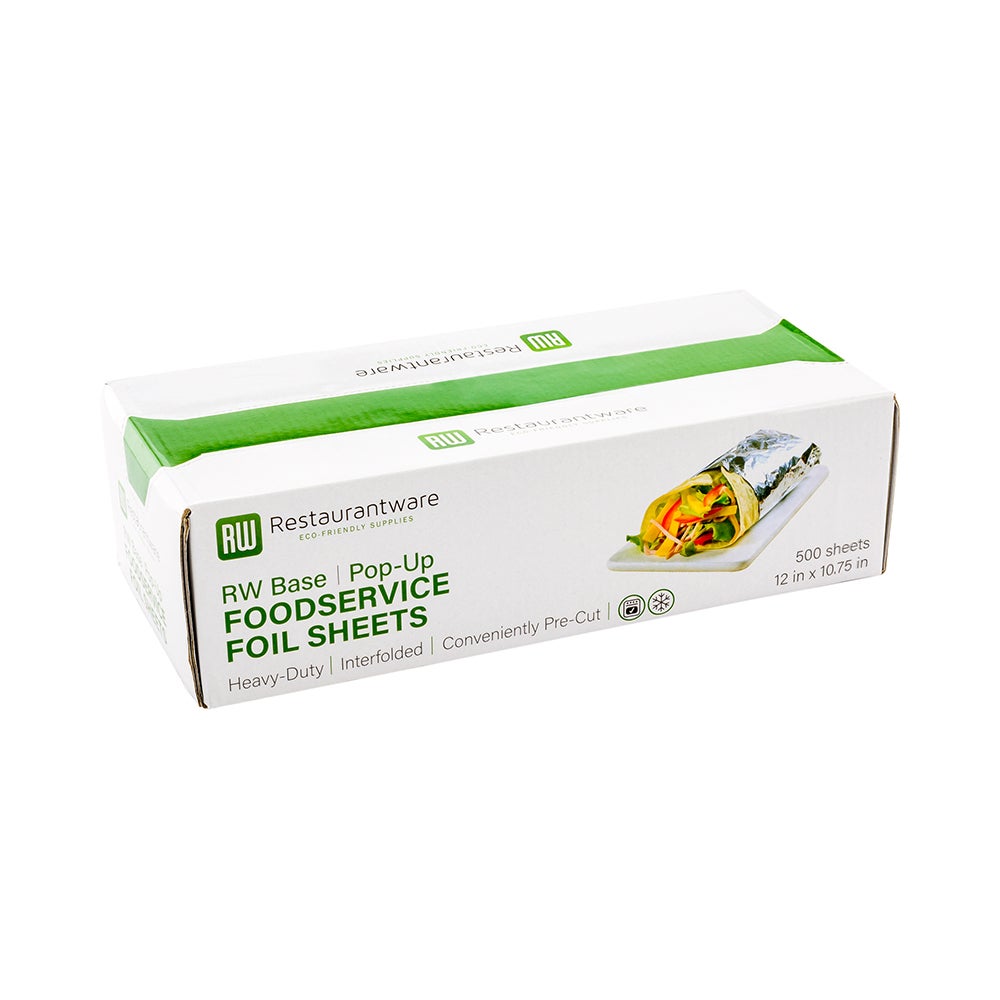 Foil Sheets, Heavy-Duty, 12 x 10.75 Inch, Silver,1 - 500 COUNT