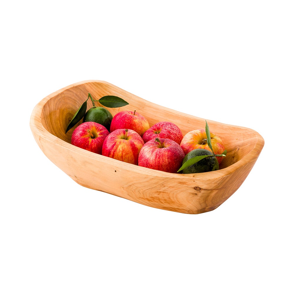 Bowl, Serving, Nature Tek, 76 Ounce, Natural Wood,1 - 1 EACH