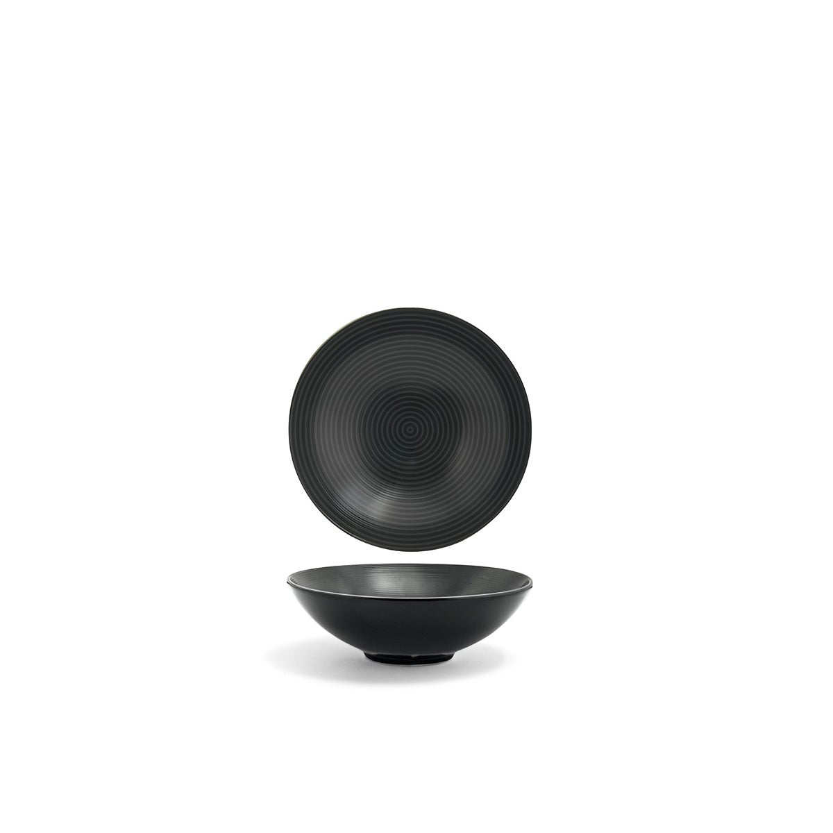 Bowls, Wide, Porcelain, 16 Ounce, 6.5 Inch, Ink, Round,12 - 1 EACH