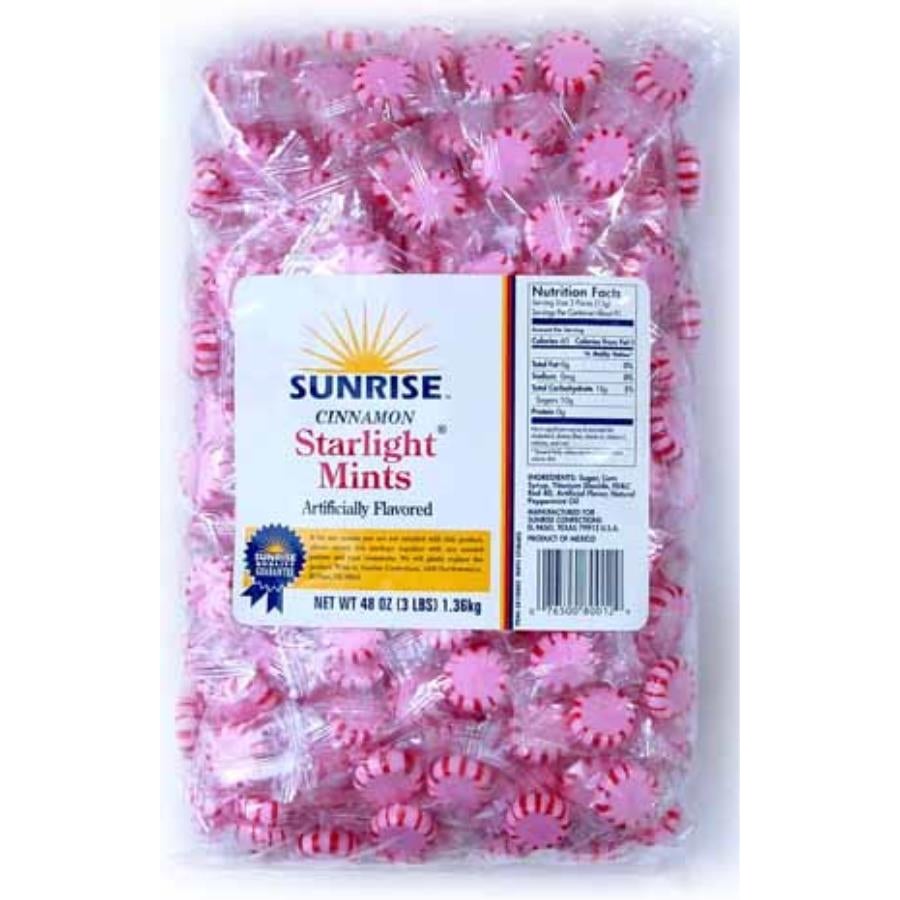Mints, Cinnamon, Starlight, Bulk, Individually Wrapped,8 - 3 POUND