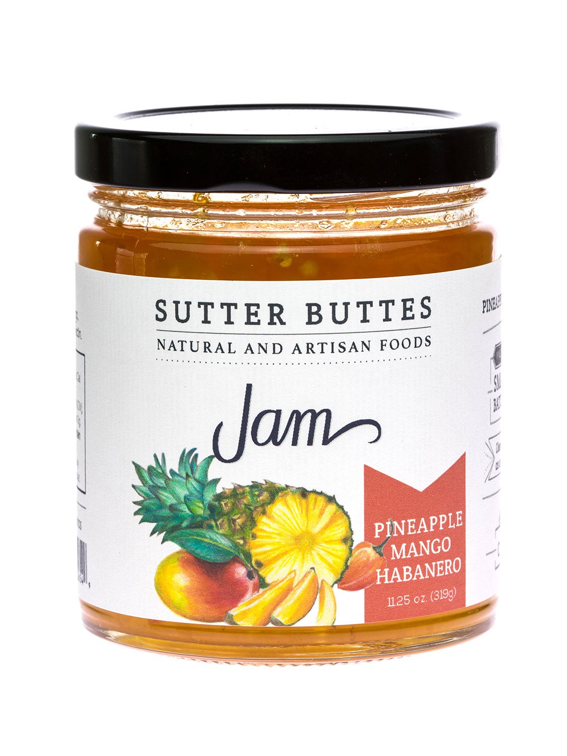 Jam, Pineapple Mango Habanero,12 - 319 Gram Avg