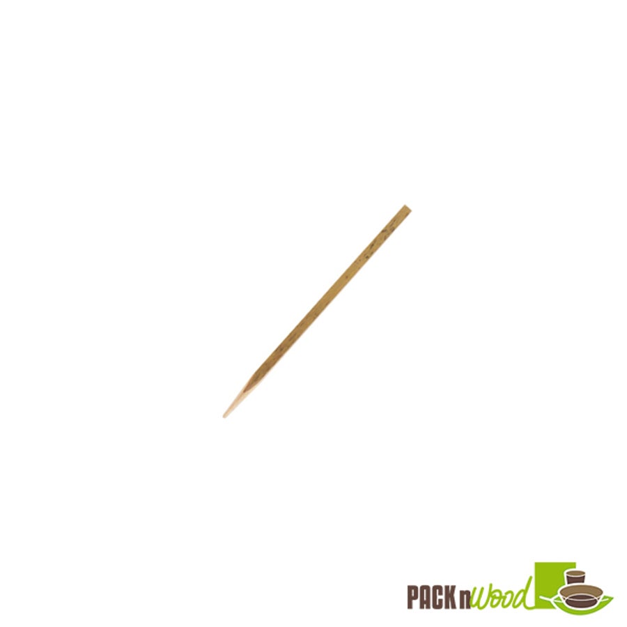 Picks, 2.5 x 0.8 Inch, Black Willow Wood, Natural, Biodegradeable,20 - 100 COUNT