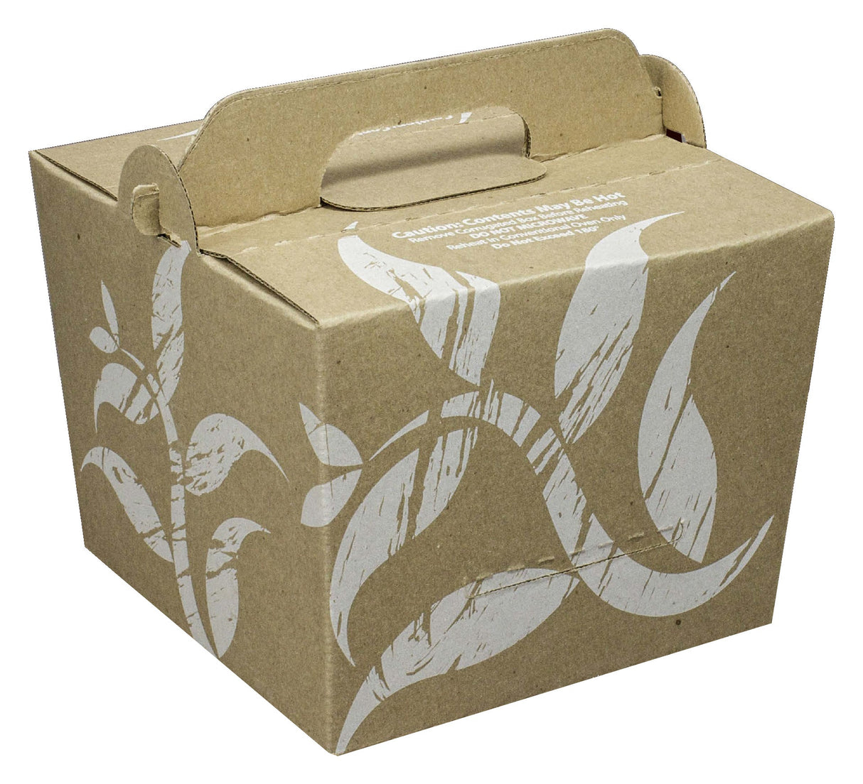 Containers, 128 Ounce, Paper, Kraft, with Lid,1 - 15 COUNT