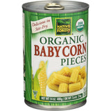 Corn, Baby, Whole, Organic, in Water, Canned,6 - 14 OUNCE