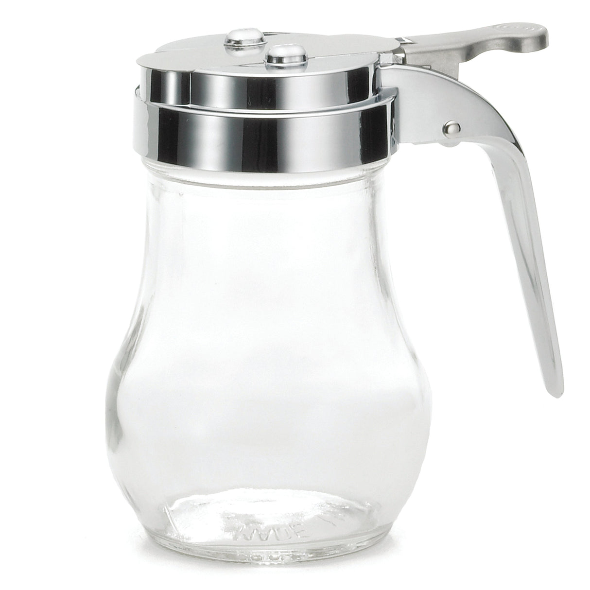 Dispensers, Syrup, 6 Ounce, Chrome & Clear, 6 Ounce,12 - 1 EACH