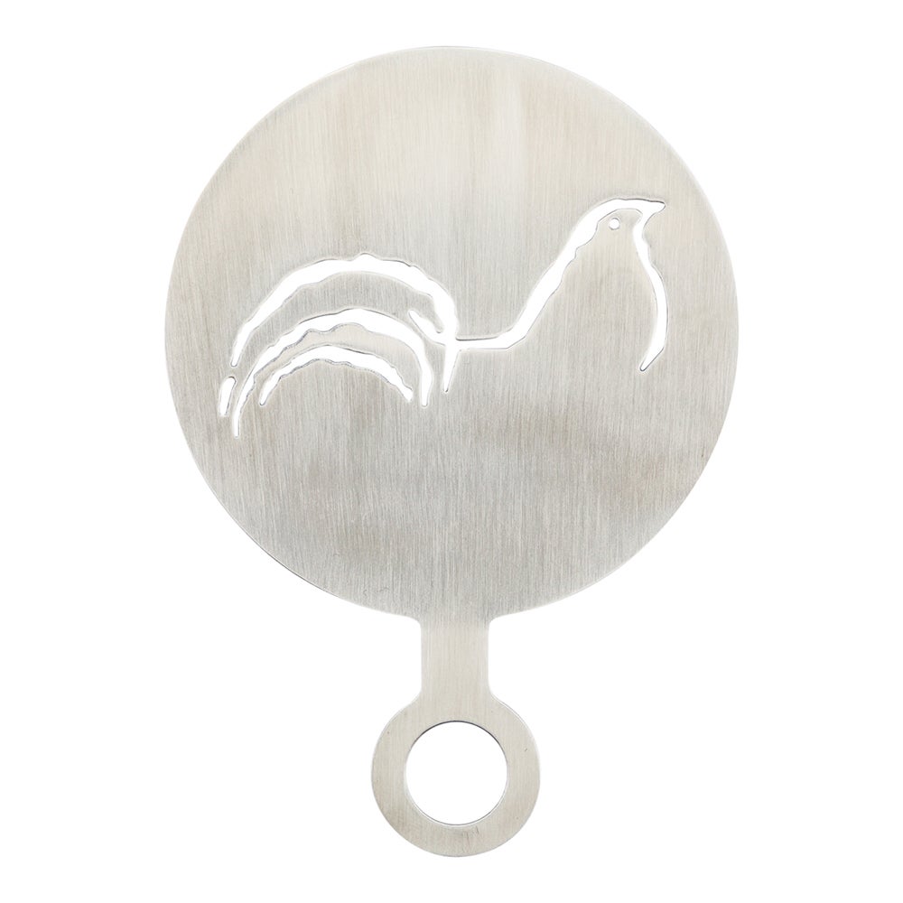 Stencil, Coffee Decorating, Bird, Stainless Steel,1 - 1 EACH
