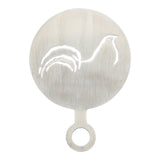 Stencil, Coffee Decorating, Bird, Stainless Steel,1 - 1 EACH